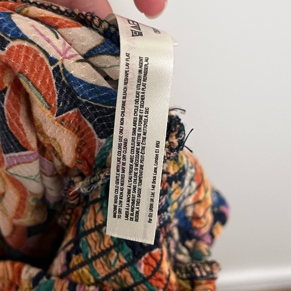 ANTHROPOLOGIE Shari Harem Floral Drop Waist Pants Size XS - Picture 8 of 13